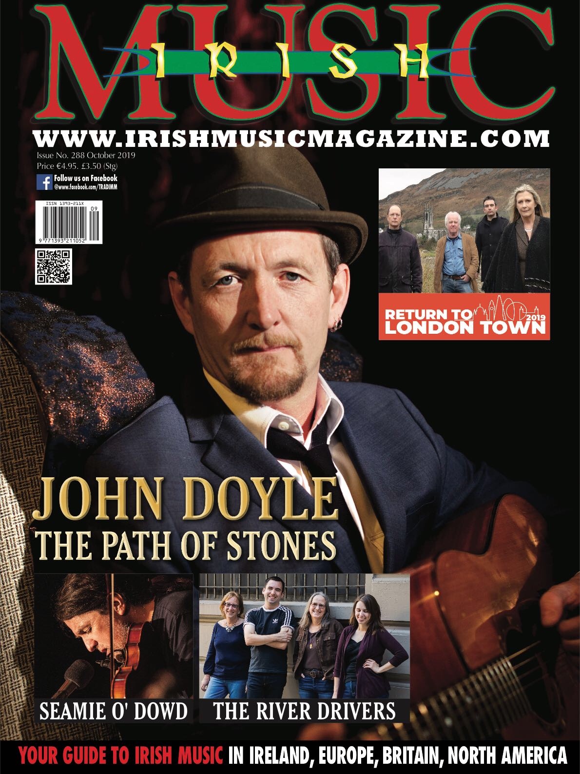 Cover image Irish Music magazine